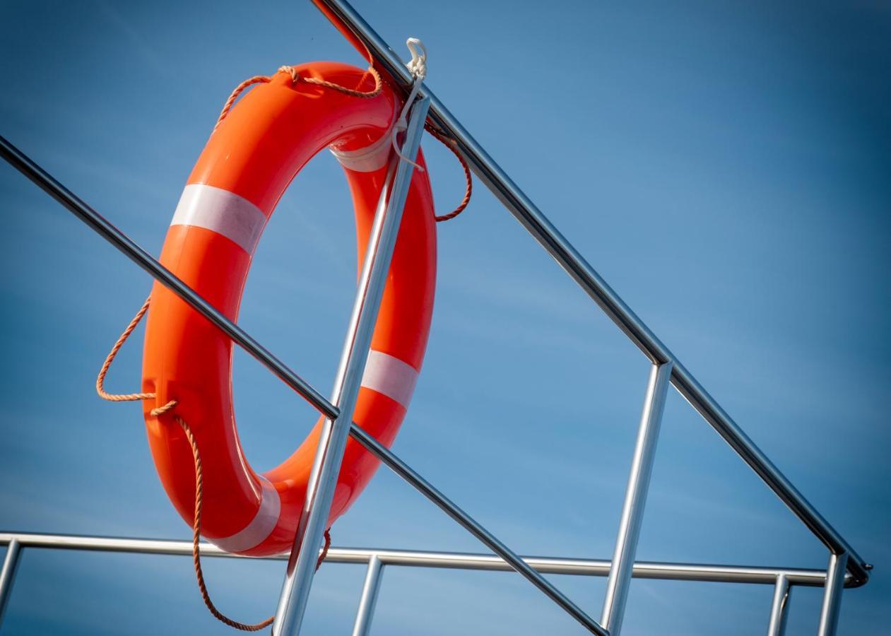 Welcome In - Houseboat 'Elysium' Met Eigen Aanlegsteiger Sneek - Offingawier Eksteriør billede